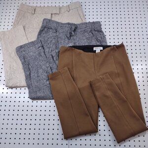 Bundle of Pants, Size 6, Different Styles (Willi Smith, Van Heusen, Rachel Zoe)